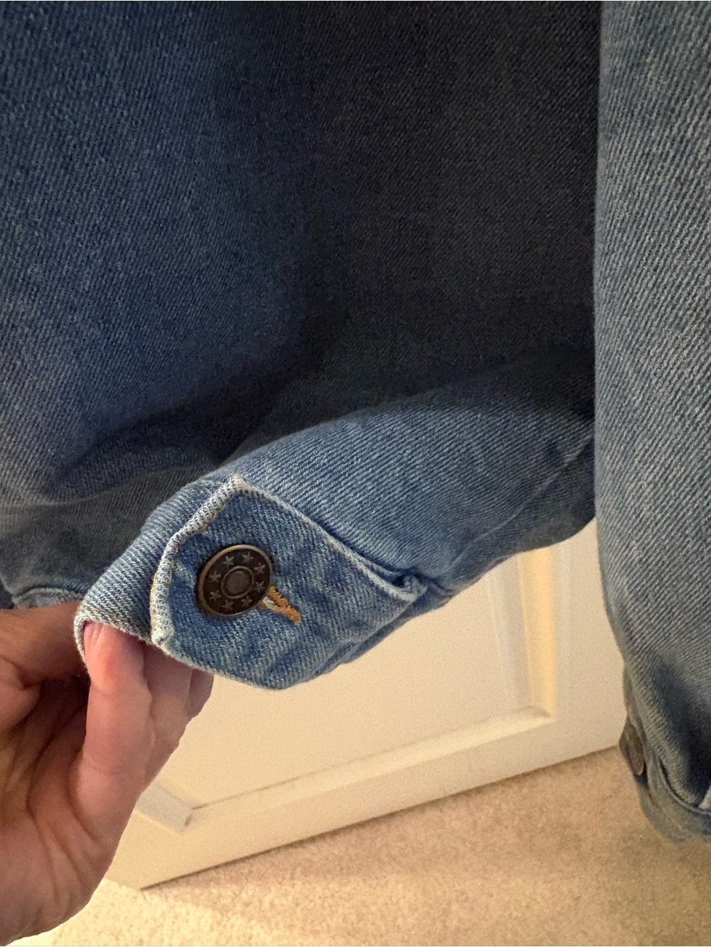 Vintage Vegas Riviera Casino Denim Jacket - Picture 11 of 16